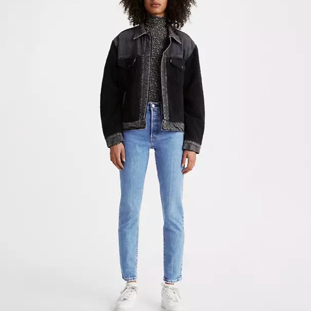 levi’s 501® stretch skinny women's jeans in jive depths
